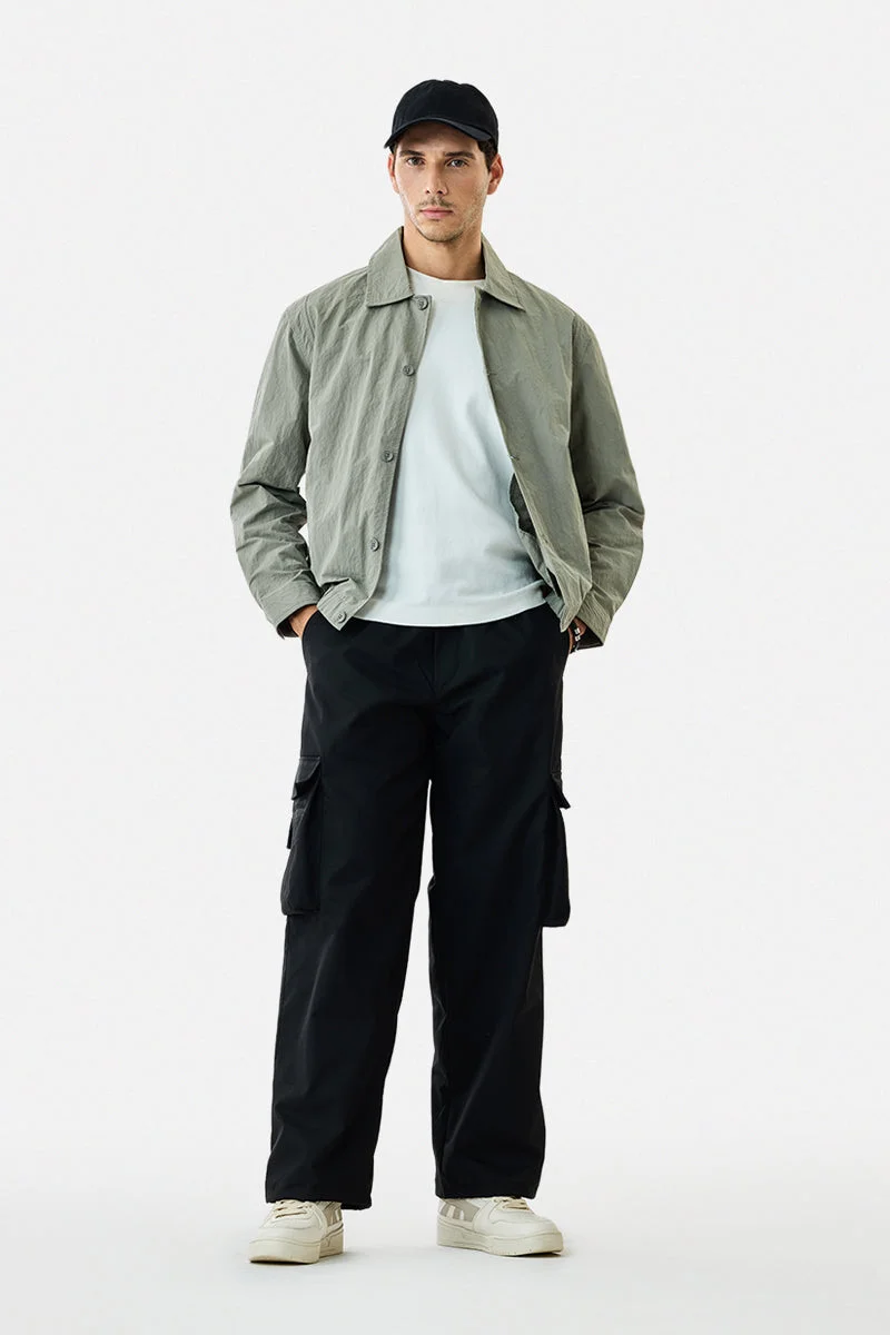 SNITCH Crushed Bomber Jacket